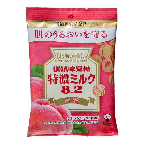 UHA味覚糖 特濃ミルク8.2 白桃