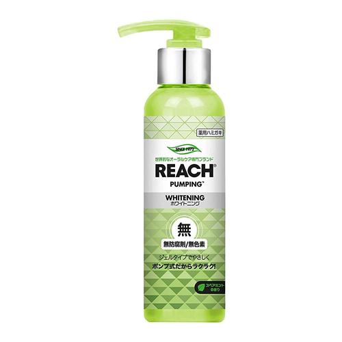 REACH(リーチ) 歯みがき ポンプ式 スペアミントの香り