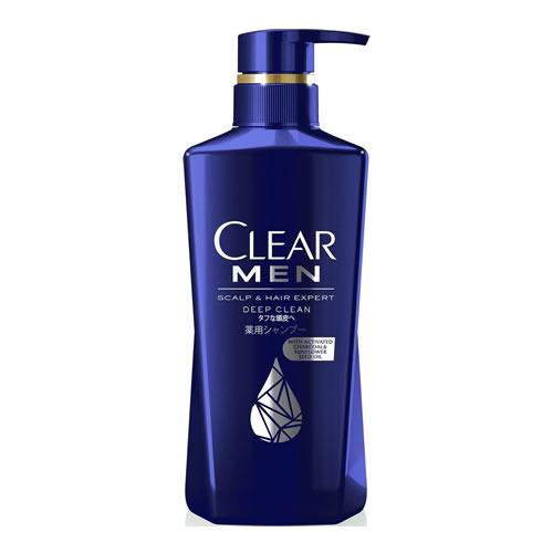 CLEAR for MEN(クリアフォーメン) ディープクリーン 薬用シャンプー