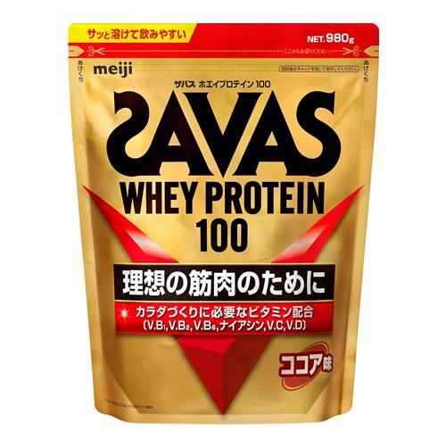 SAVAS(ザバス) ホエイプロテイン100 ココア味