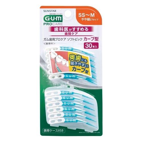 G・U・M(ガム) 歯周プロケア ソフトピック カーブ型 無香料