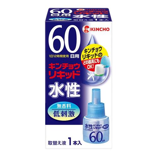 KINCHO 水性キンチョウリキッド 60日 無香料 取替え液