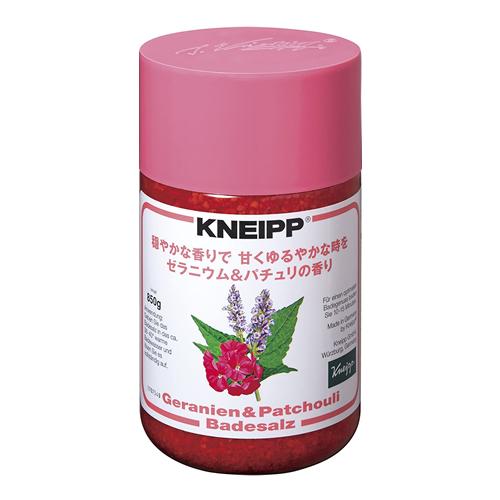クナイプ(KNEIPP) バスソルト ゼラニウム&パチュリの香り