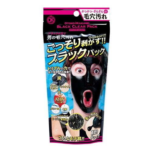 OTOKO KAKUMEI BLACK CLEAR PACK(OKブラッククリアパック) メンズ用洗顔パック