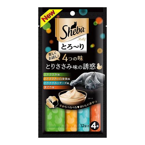 シーバ(Sheba) とろ〜りメルティ 4つの味 とりささみ味の誘惑