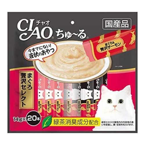 いなば 猫用おやつ CIAOちゅ〜る(チャオちゅーる) まぐろ 贅沢セレクト