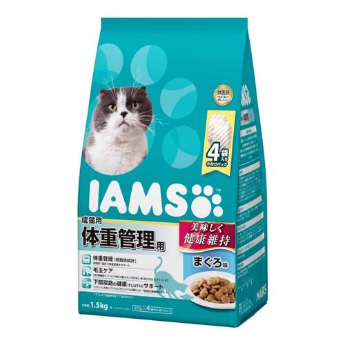 アイムス(IAMS) キャットフード 成猫用 体重管理用 まぐろ味