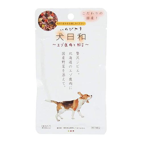 わんわん 犬日和レトルトパウチ エゾ鹿肉と野菜