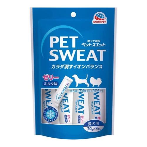 アース PET SWEAT(ペットスエット) ゼリー ミルク味 愛犬用