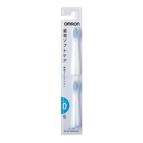 オムロン 音波式電動歯ブラシ用 極細マイルドブラシ SB-080