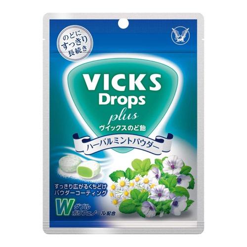 VICKS(ヴイックス) のど飴プラス ハーバルミントパウダー
