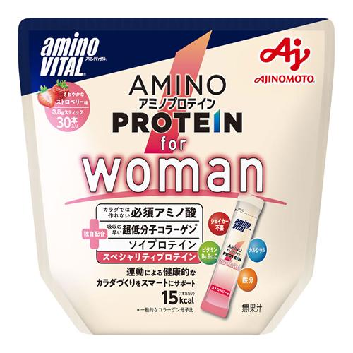 アミノバイタル アミノプロテイン for Woman ストロベリー味