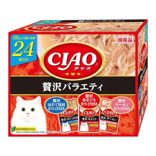 いなば CIAO(チャオ) パウチ 贅沢バラエティ
