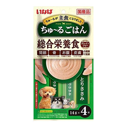 いなば ちゅ〜る(ちゅーる)ごはん 犬用総合栄養食 とりささみ