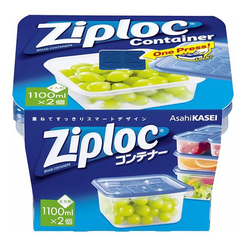 Ziploc(ジップロック) コンテナー 正方形