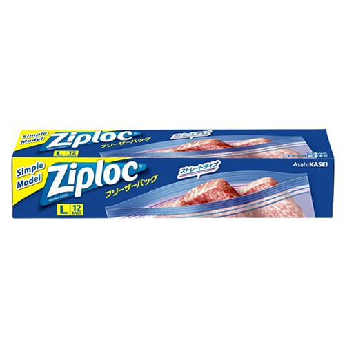 Ziploc(ジップロック) フリーザーバッグ シンプルモデル Lサイズ