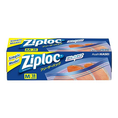 Ziploc(ジップロック) フリーザーバッグ シンプルモデル Mサイズ