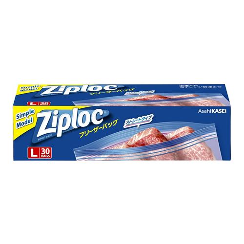 Ziploc(ジップロック) フリーザーバッグ シンプルモデル Lサイズ