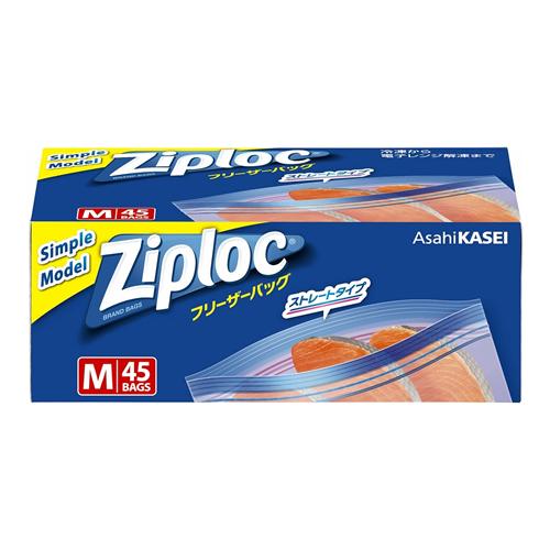 Ziploc(ジップロック) フリーザーバッグ シンプルモデル Mサイズ