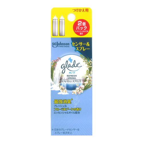 glade グレード 消臭センサー&スプレー つけかえ用 リフレッシュスプリング