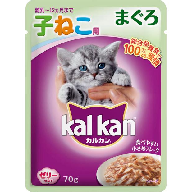 カルカン パウチ 12ヶ月までの子ねこ用 まぐろ