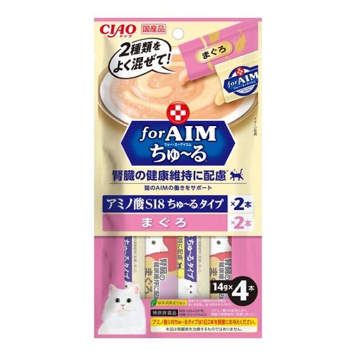 いなば for AIM ちゅ〜る(ちゅーる) 猫用 腎臓の健康維持に配慮 まぐろ