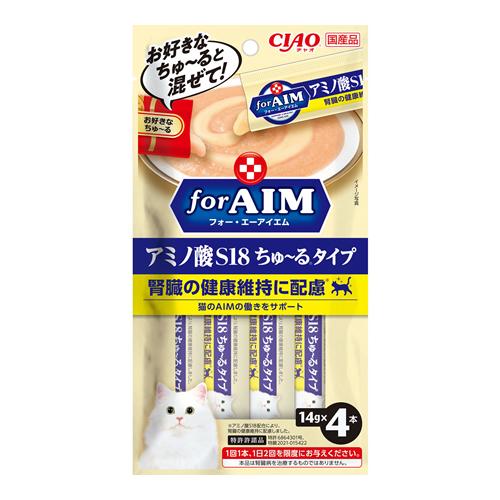 いなば for AIM ちゅ〜る(ちゅーる) 猫用 アミノ酸S18ちゅ～るタイプ