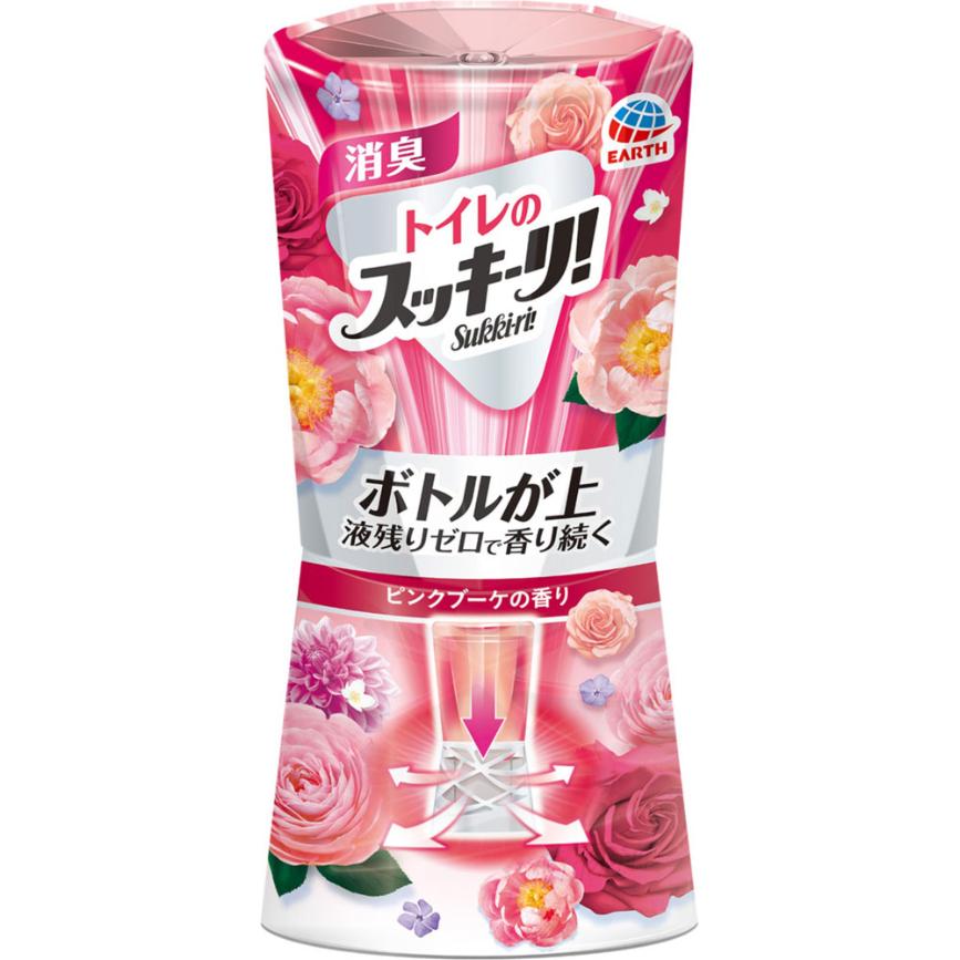 トイレのスッキーリ!Sukki-ri! ピンクブーケの香り芳香剤