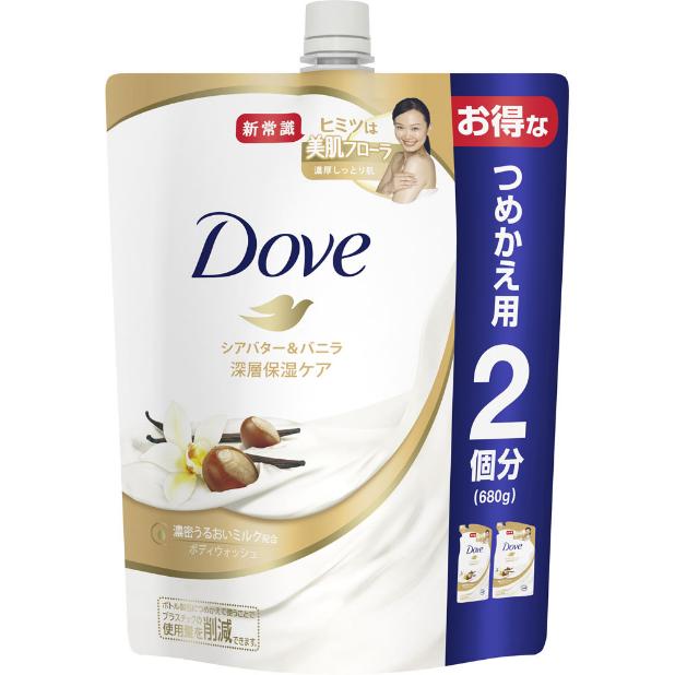 Dove(ダヴ) ボディウォッシュ シアバター&バニラ つめかえ用