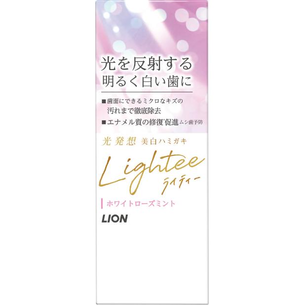 Lightee(ライティー) ハミガキ ホワイトローズミント