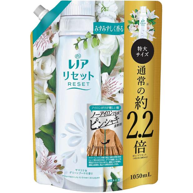 レノアリセット ヤマユリ&グリーンブーケの香り つめかえ用 特大サイズ