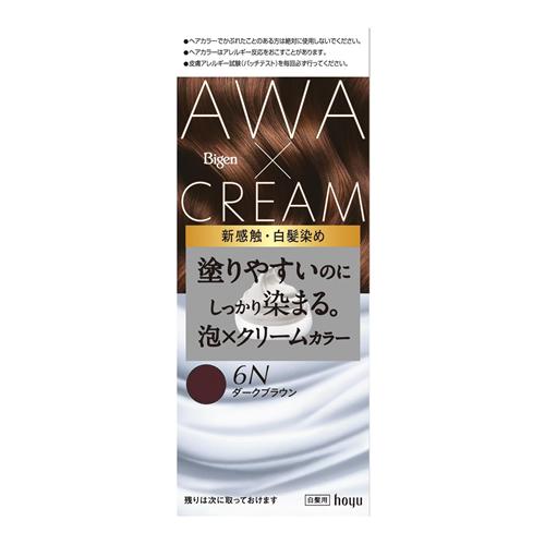 ビゲン 泡クリームカラー 白髪用 6Nダークブラウン