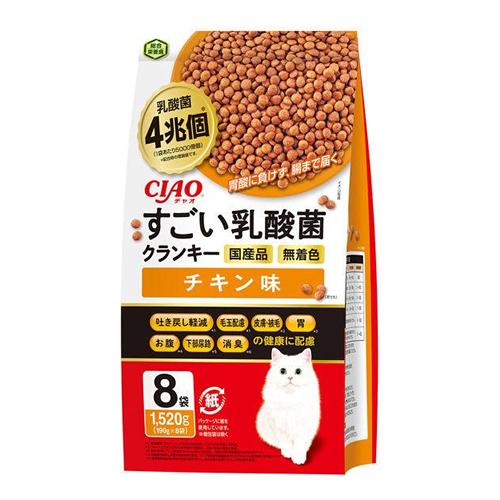 いなば 猫用 CIAO(チャオ)すごい乳酸菌クランキー チキン味