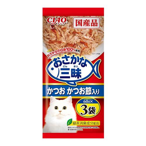 いなば CIAO(チャオ) おさかな三昧 かつお かつお節入り
