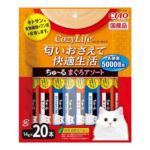 いなば CIAO Cozy Life ちゅ～る(チャオコージーライフちゅーる) 猫用 まぐろアソート