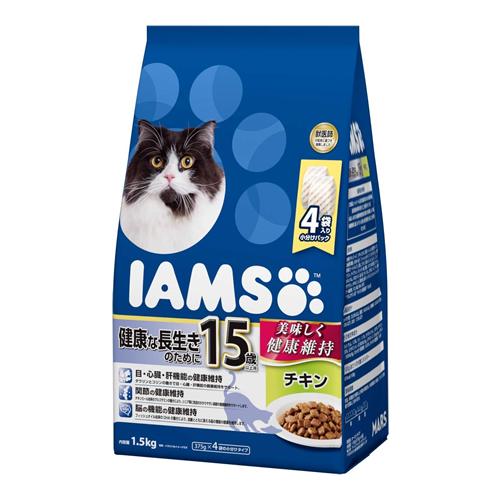 アイムス(IAMS) キャットフード 15歳以上用 健康な長生きのために チキン