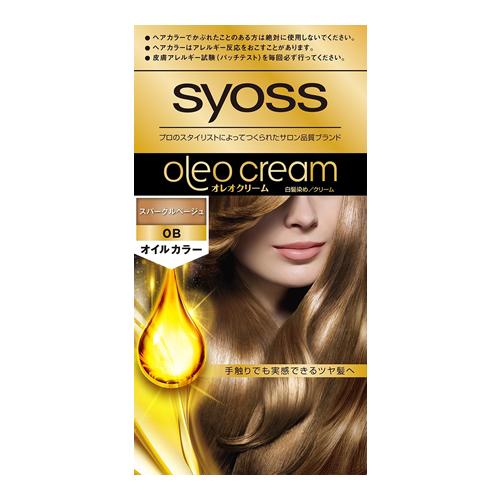 syoss(サイオス) オレオクリーム ヘアカラー 0B スパークルベージュ