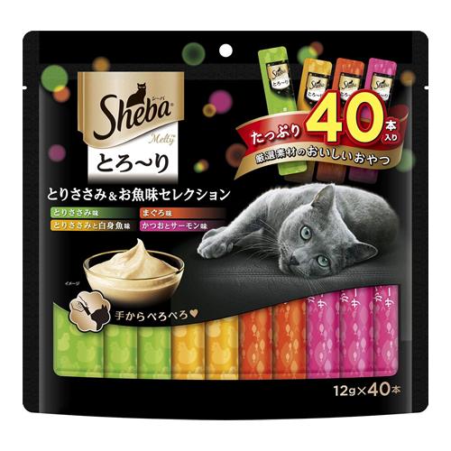 シーバ(Sheba) とろ〜りメルティ とりささみ&お魚味セレクション