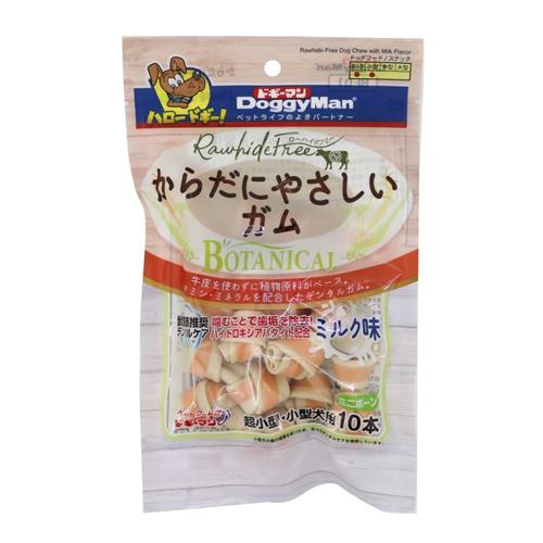 ドギーマン からだにやさしいガム ミルク味 ミニボーン