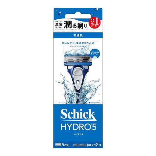 Schick シック ハイドロ5 普通肌 ホルダー(刃付き+替刃1コ)