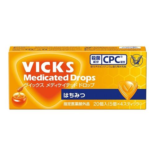 VICKS ヴイックスメディケイテッドドロップH はちみつ