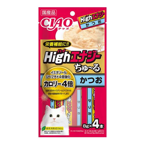 いなば 猫用 CIAO Highエナジーちゅ〜る(ちゅーる) かつお