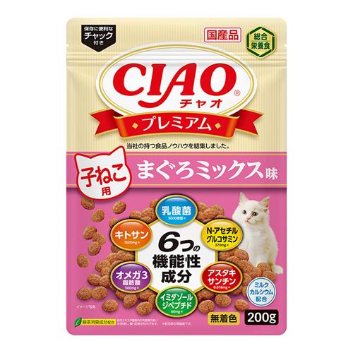 いなば CIAO(チャオ)プレミアム 子ねこ用 まぐろミックス味