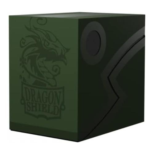 ドラゴンシールド デッキケース Double Shell‐Forest Green/Black