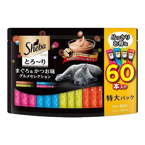 シーバ(Sheba) とろ〜りメルティ まぐろ&かつお味グルメセレクション