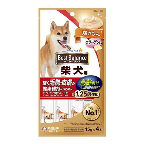 ベストバランスおやつ 柴犬用 高齢向け 鶏ささみ