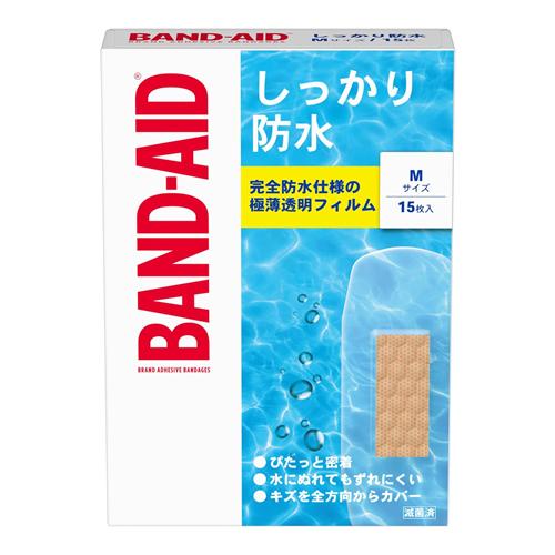 BAND-AID バンドエイド しっかり防水 Mサイズ