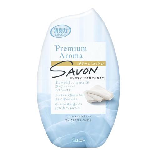 お部屋の消臭力 Premium Aroma(プレミアムアロマ) 玄関・リビング用 クリーンコットン
