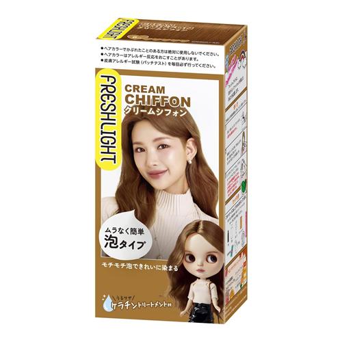 フレッシュライト 泡タイプカラー クリームシフォン