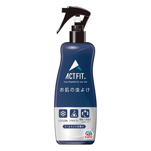 アース お肌の虫よけ はだまも ACT FIT ミスト クールミントの香り